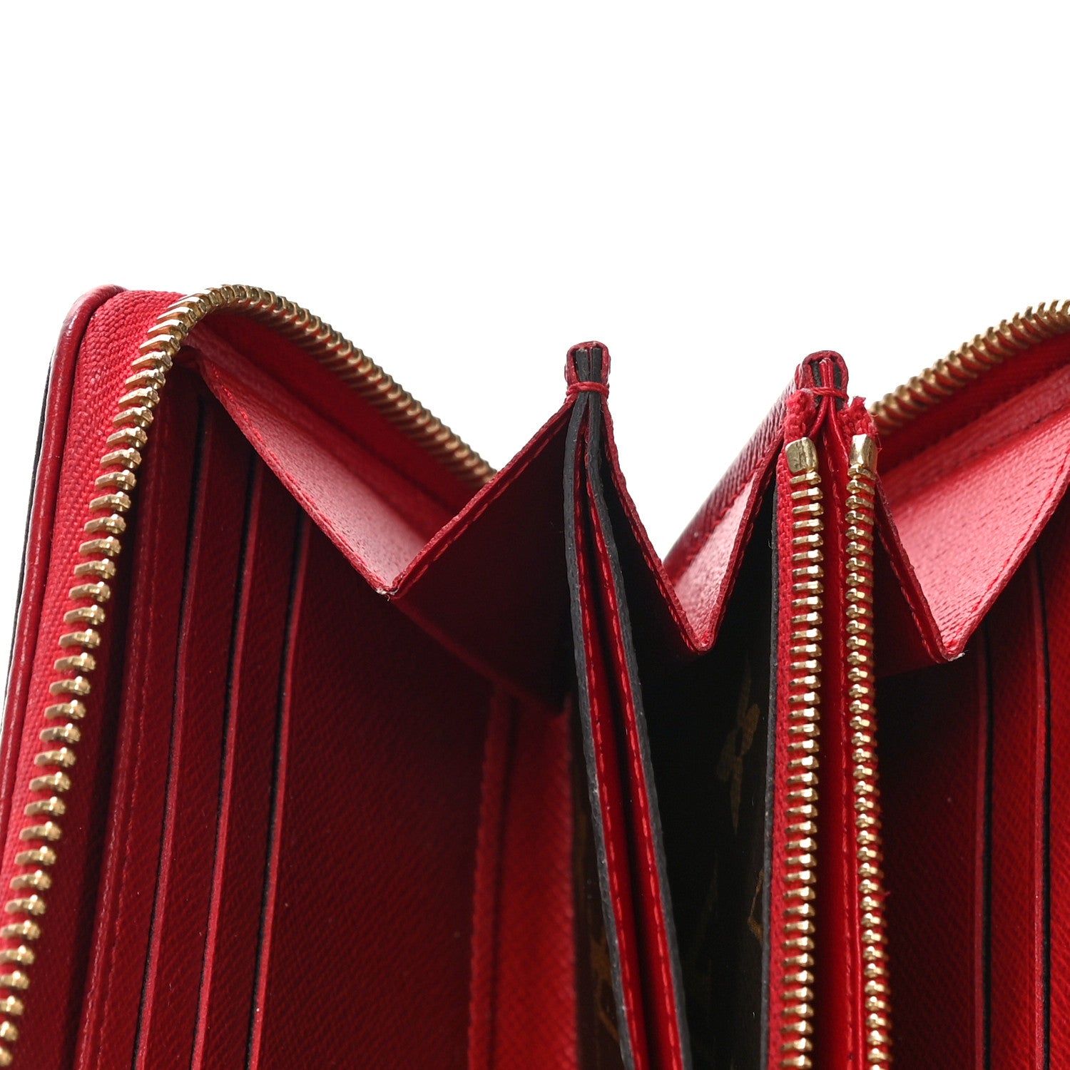 Louis Vuitton Monogram Retiro Zippy Wallet Cherry 13 of 17