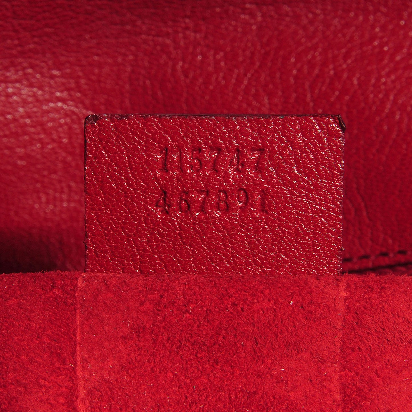 Leather Blondie Flap Red