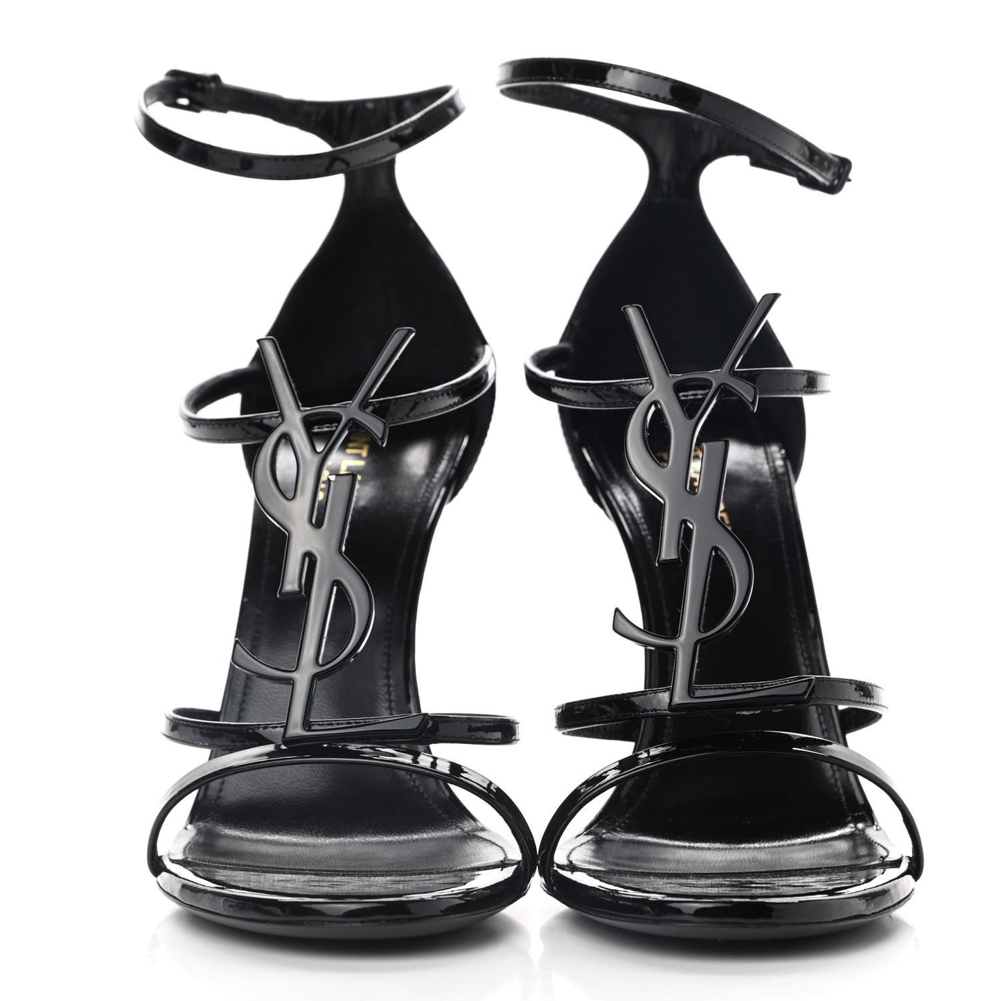 Patent Cassandra 100 Sandals 38.5 Black