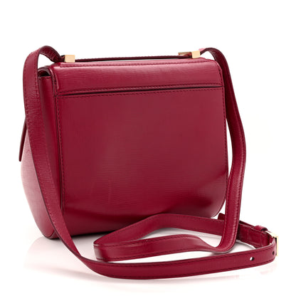 Givenchy Textured Calfskin Mini Pandora Box Crossbody Bag Magenta 3 of 12