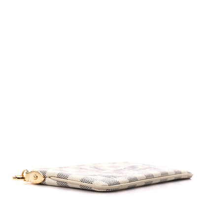 Louis Vuitton Damier Azur Trunk Pochette Milla MM 4 of 9
