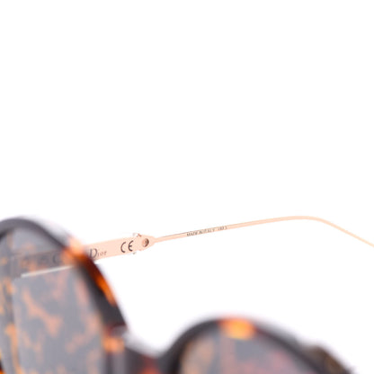 Christian Dior Acetate Round Leaf Printed Umbrage Sunglasses Pink Foliage 6 of 7