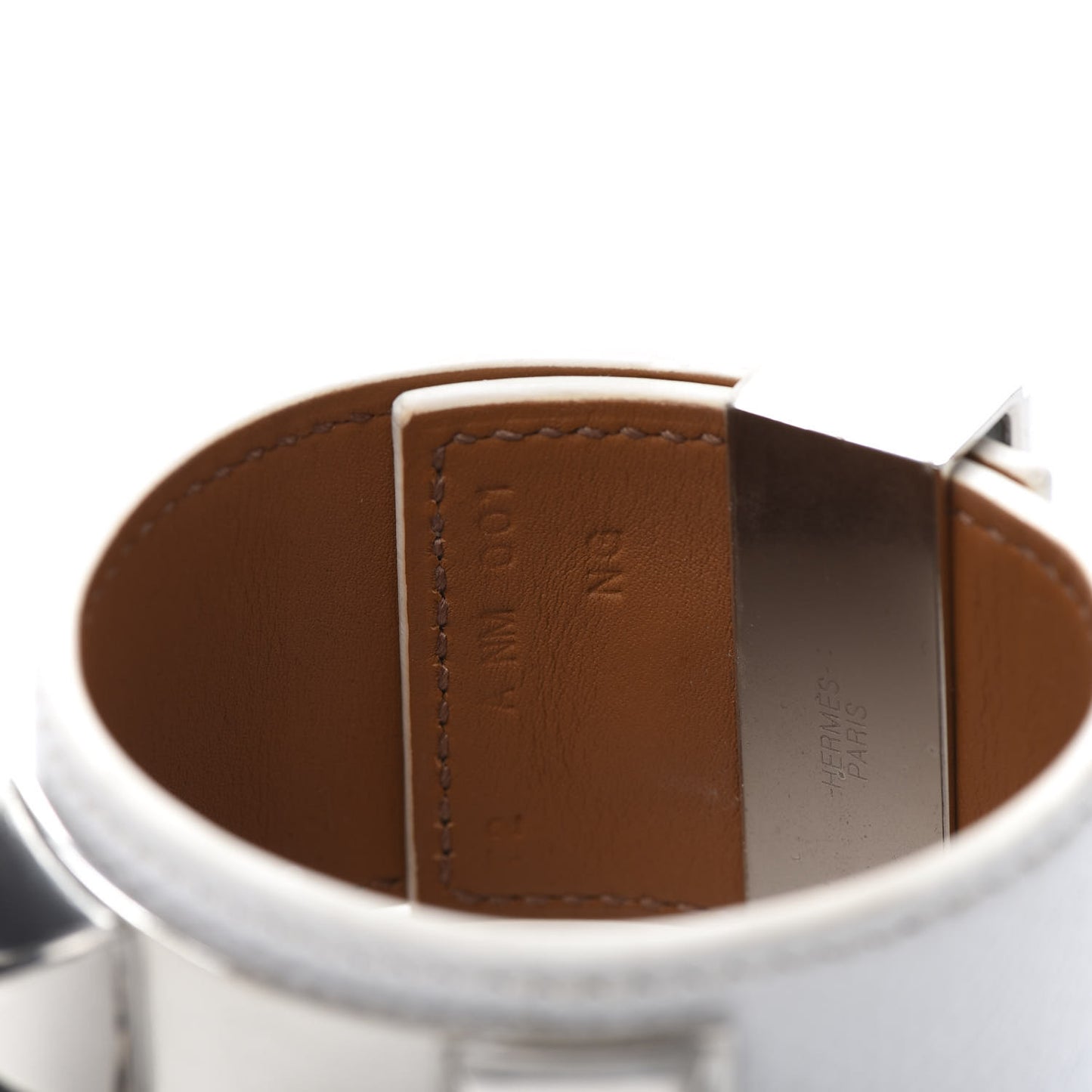 Epsom Collier de Chien CDC Bracelet T2 White