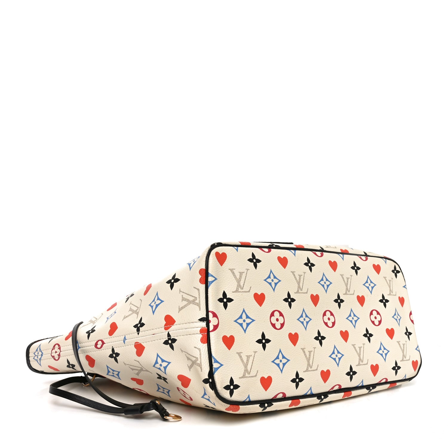 Louis Vuitton Game On Neverfull MM White 4 of 10