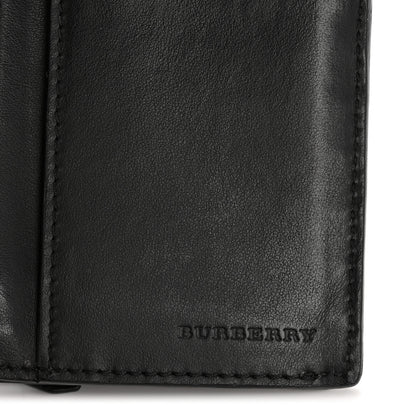 Burberry Calfskin Mini Vintage Check Cavendish Continental Wallet Antique Yellow black 12 of 22