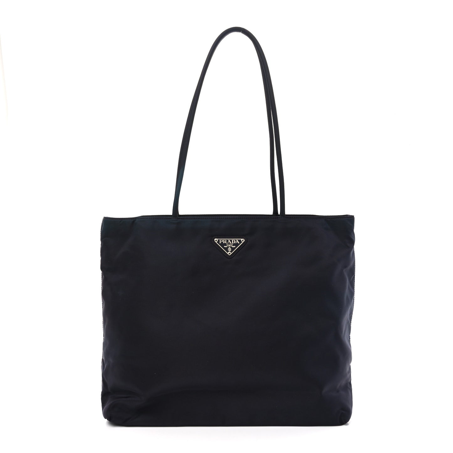 Tessuto Nylon Saffiano Tote Purple
