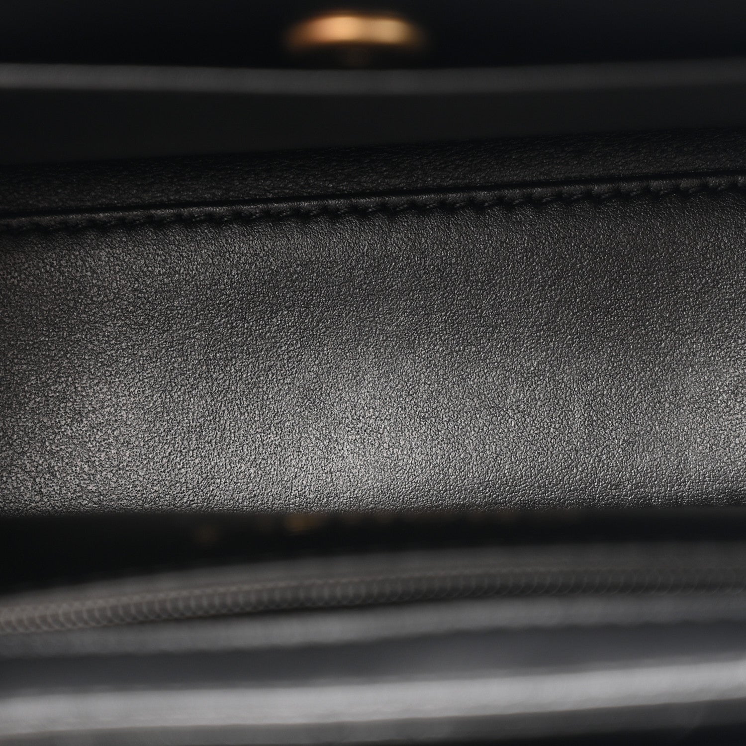 Chanel Shiny Aged Calfskin Quilted Nano Kelly Shopper Black 5 of 10