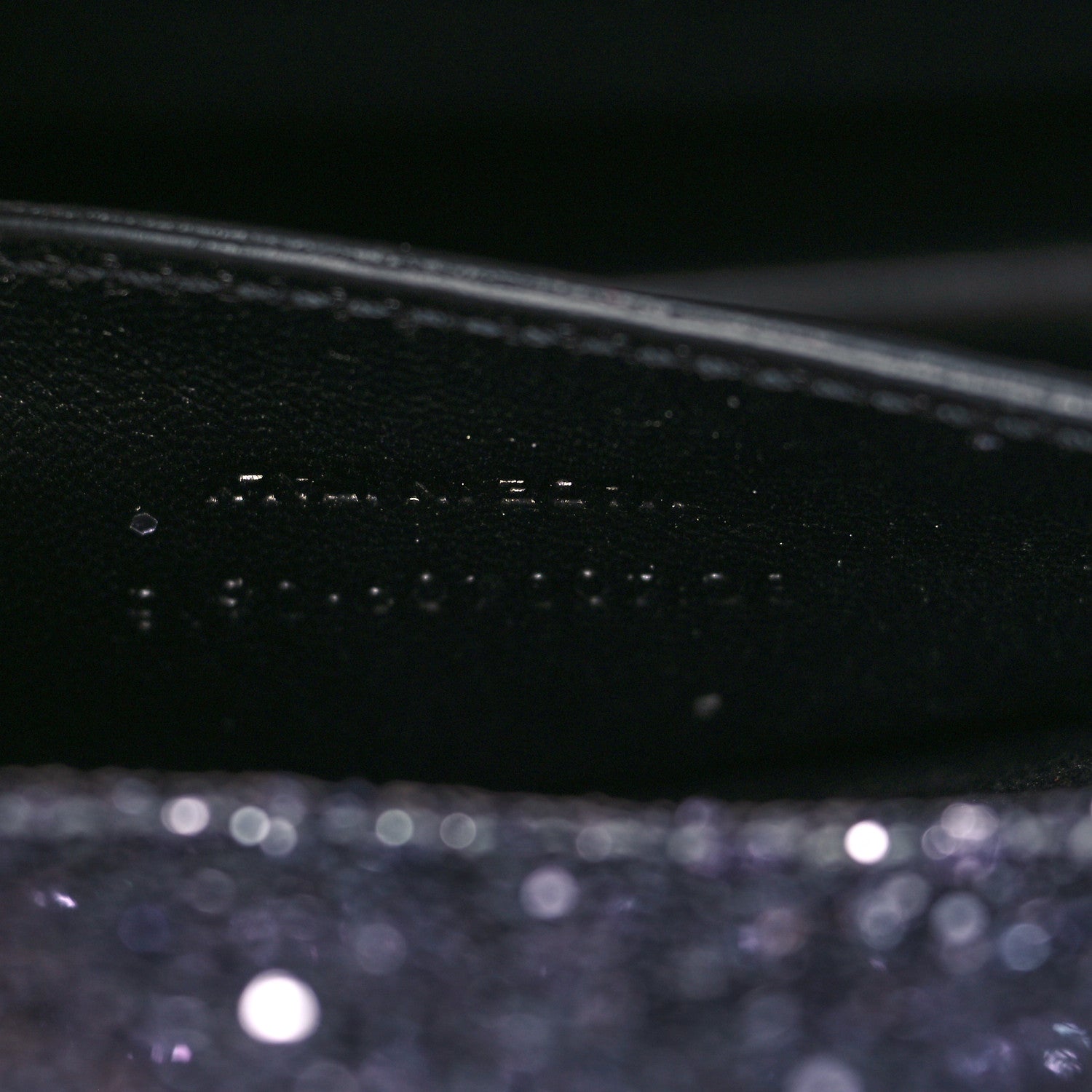 Saint Laurent Glitter Classic Kate Monogram Clutch Sunset Grey 7 of 10