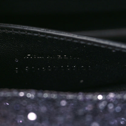 Saint Laurent Glitter Classic Kate Monogram Clutch Sunset Grey 7 of 10