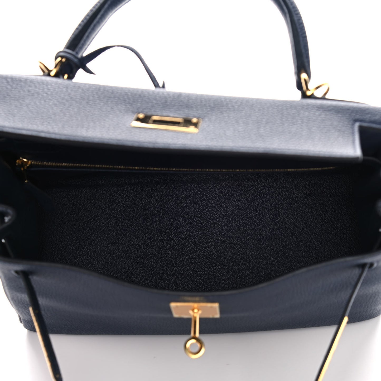 Togo Kelly Retourne 28 Bleu Nuit