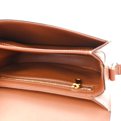 Celine Canvas Calfskin Triomphe Teen Besace Tan 5 of 10