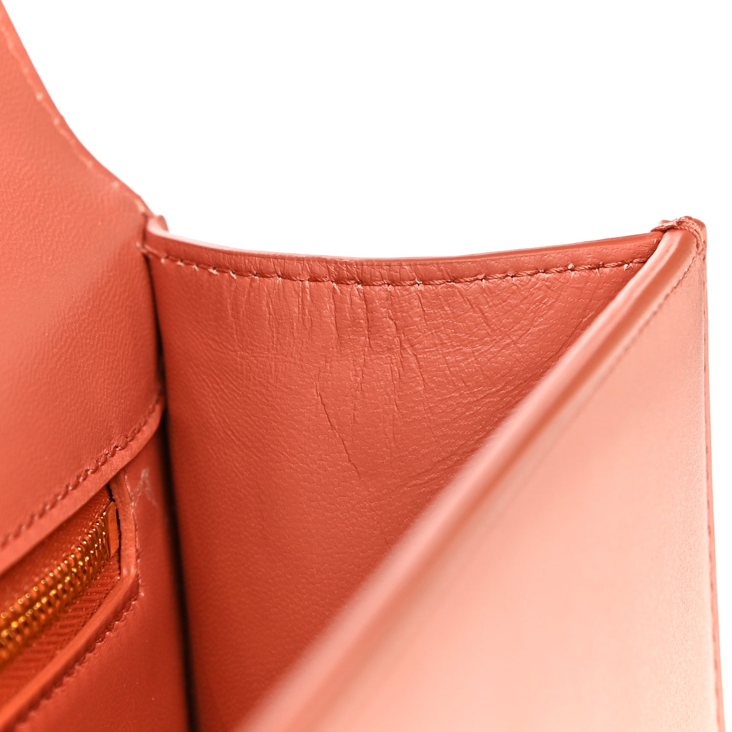 Smooth Calfskin 30 Montaigne Flap Bag Indian Red