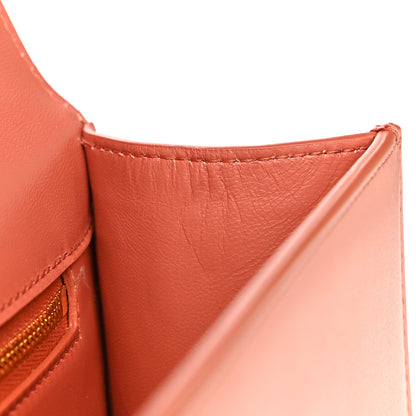 Christian Dior Smooth Calfskin 30 Montaigne Flap Bag Indian Red 9 of 13