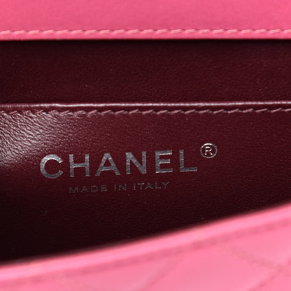 Chanel Lambskin Quilted Mini Crossing Times Flap Pink 6 of 15
