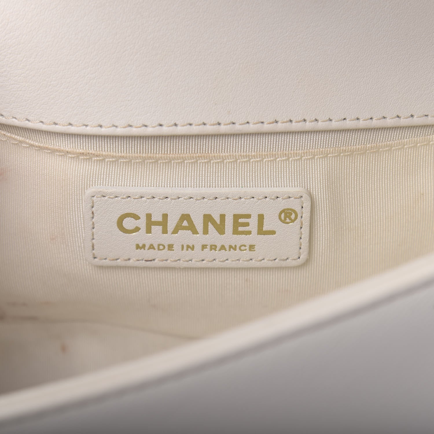 Chanel Calfskin Quilted Small Boy Flap White 6 of 16