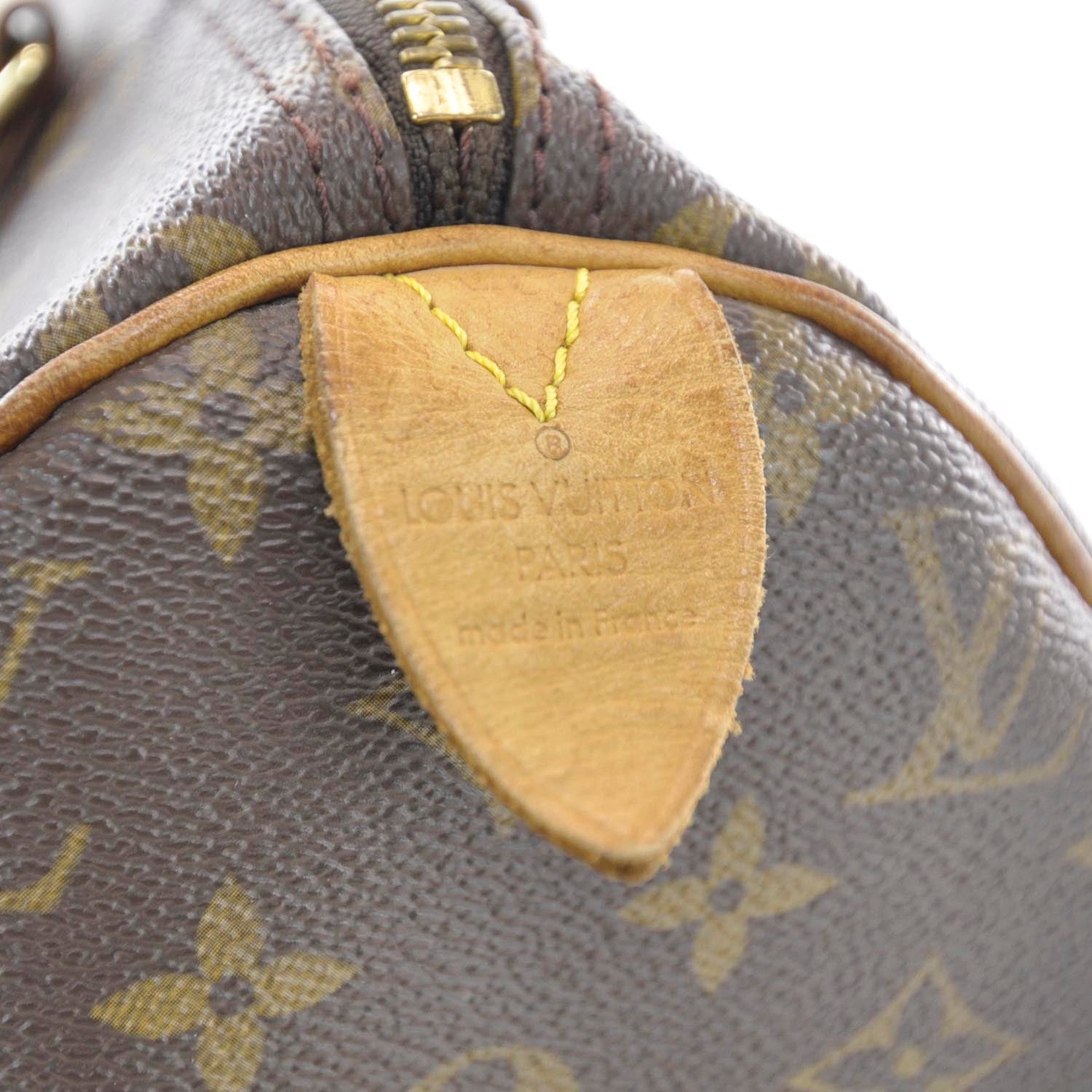 Louis Vuitton Monogram Speedy 30 Brown 8 of 9