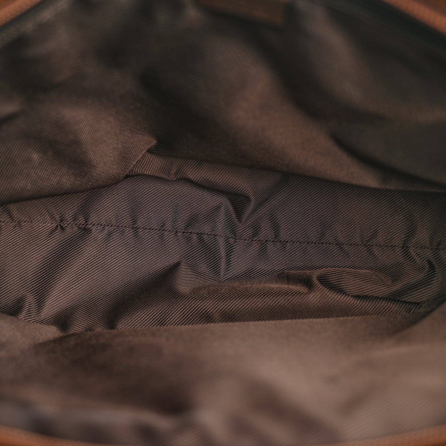 Monogram Tote Bag Brown