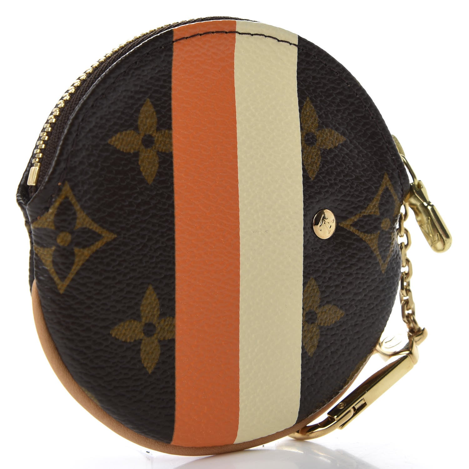 Louis Vuitton Monogram Groom Round Coin Purse 3 of 7