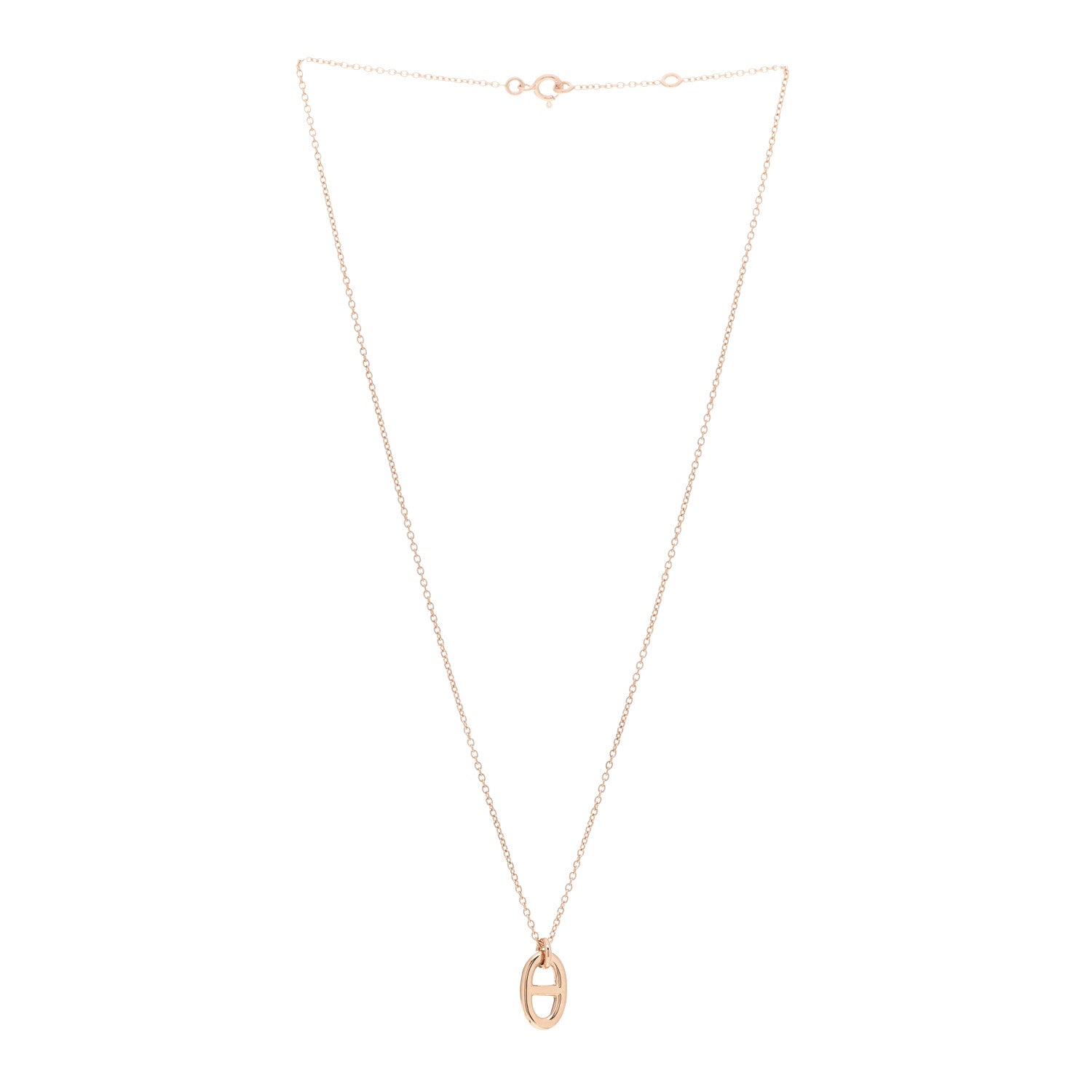 Hermes 18K Rose Gold PM Farandole Pendant Necklace 3 of 5
