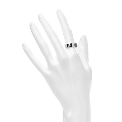 Cartier 18K White Gold 5.5mm LOVE Ring 53 6.25 2 of 4