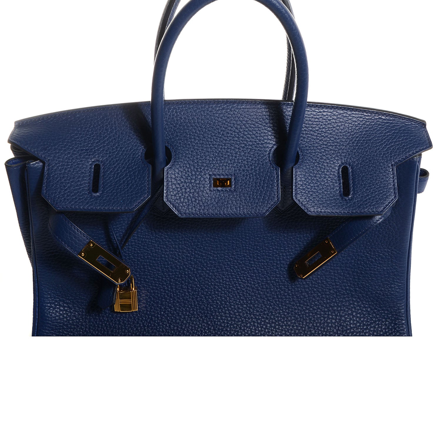 Hermes Taurillon Clemence Birkin 35 Bleu de Prusse 14 of 23