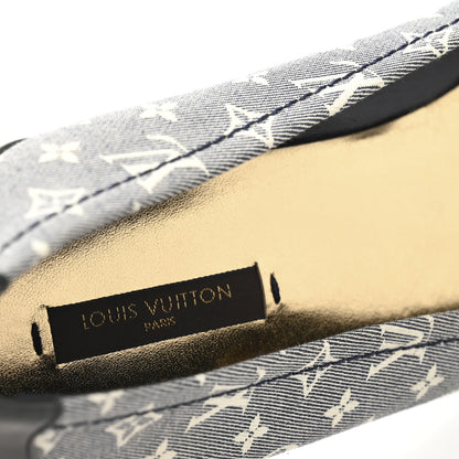 Louis Vuitton Canvas Patent Monogram Ballerina Flats 39.5 Grey 8 of 10