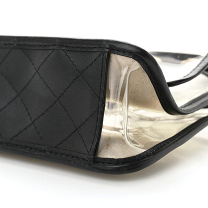 Chanel Lambskin PVC Medium Sand By The Sea Flap Black 10 of 11