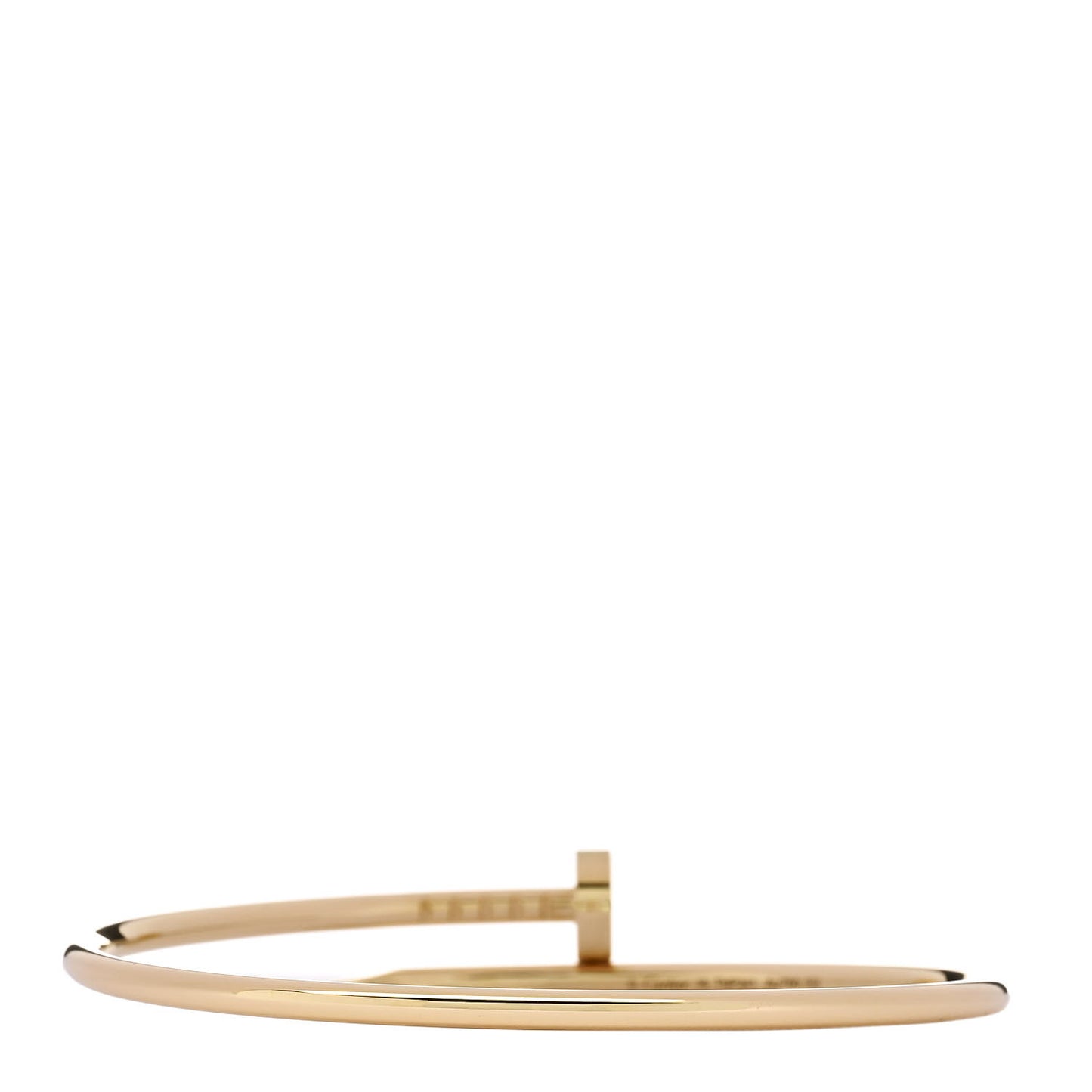 18K Yellow Gold Small Juste Un Clou Bracelet 16