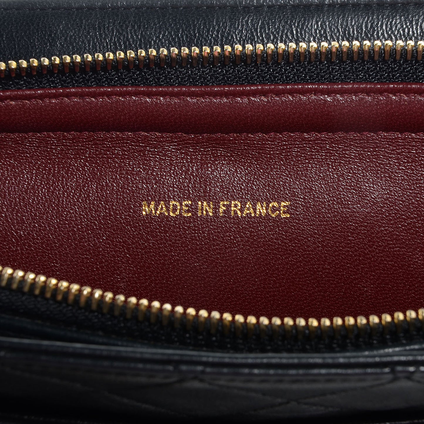 Lambskin Shoulder Bag Black