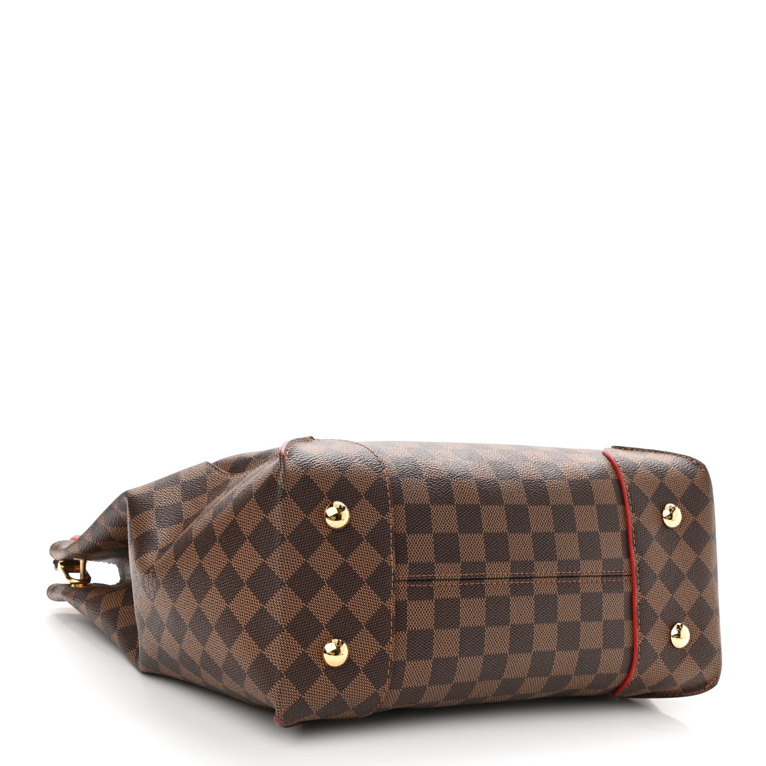 Louis Vuitton Damier Ebene Caissa Hobo Cherry 4 of 11