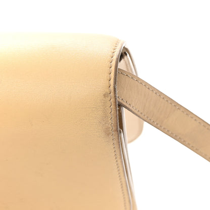 Celine Box Calfskin Medium Classic Box Flap Bag Powder 20 of 21