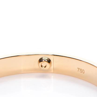 Cartier 18K Yellow Gold LOVE Bracelet 17 6 of 8