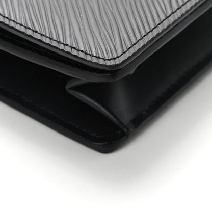 Louis Vuitton Epi Twist Belt Chain Wallet Black 5 of 8