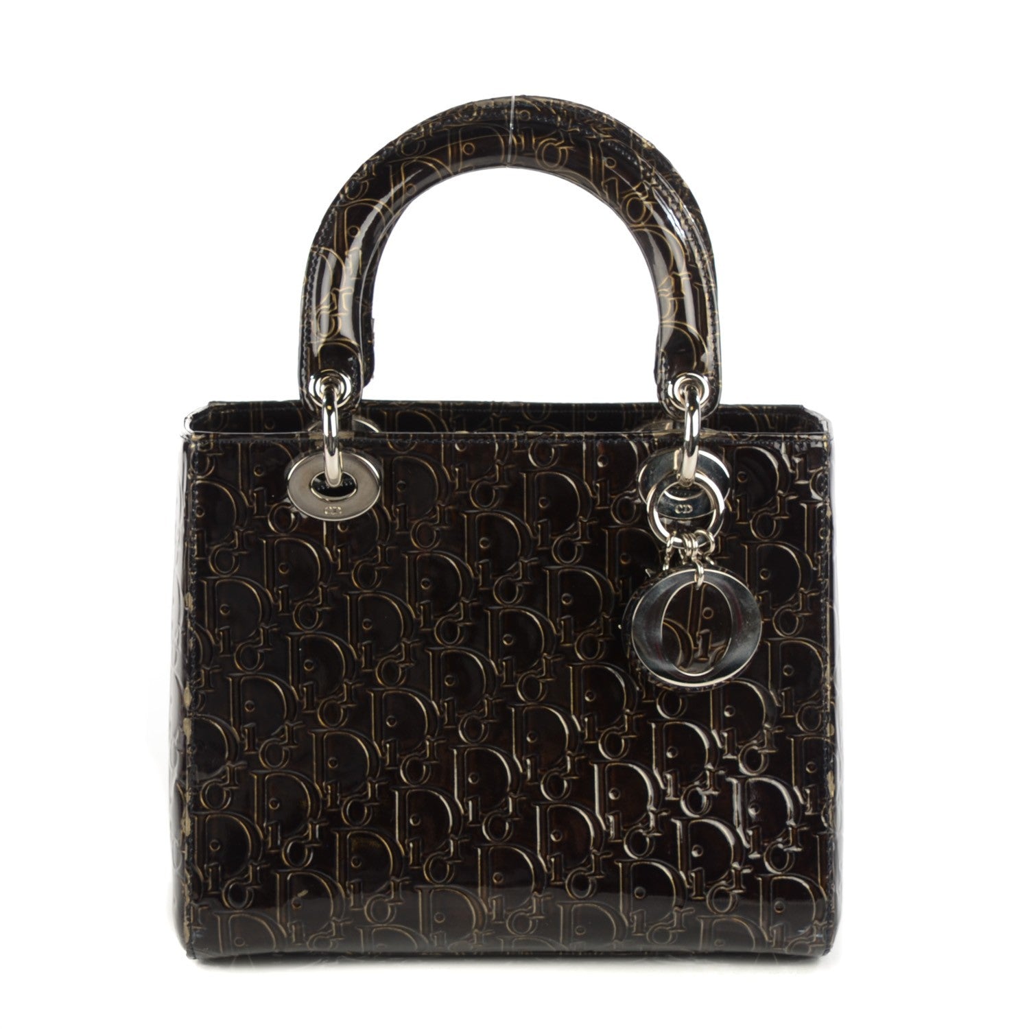 Christian Dior Patent Ultimate Medium Lady Dior 1 of 10