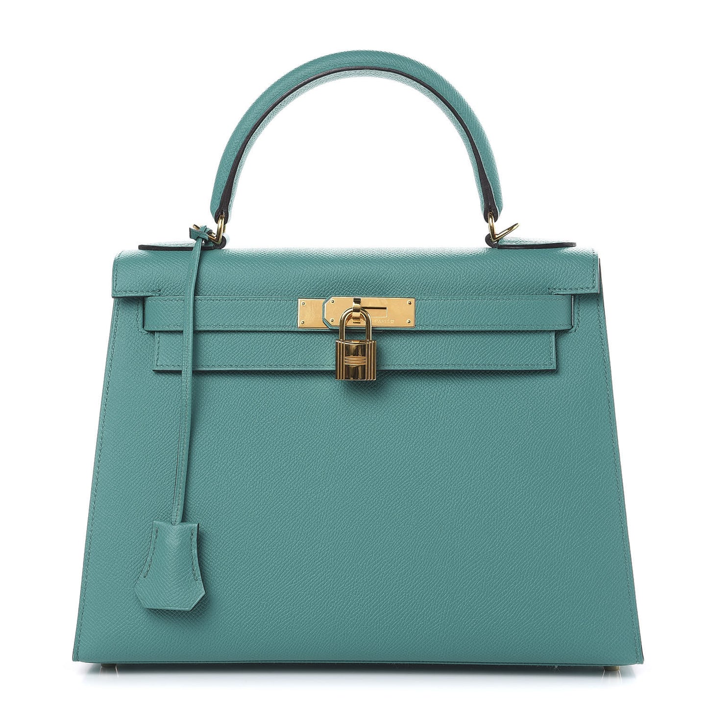 Epsom Kelly Sellier 28 Bleu Paon