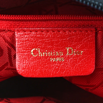 Christian Dior Nylon Cannage Medium Lady Dior Black 6 of 22