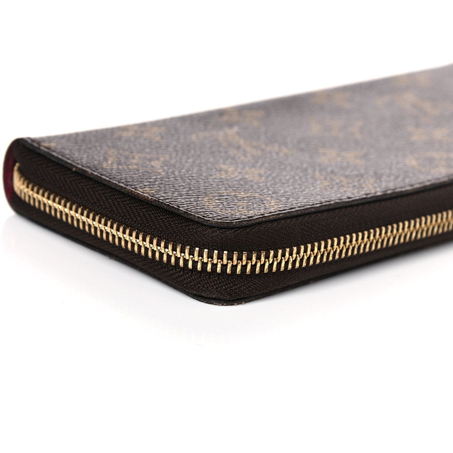 Monogram Clemence Wallet Fuchsia