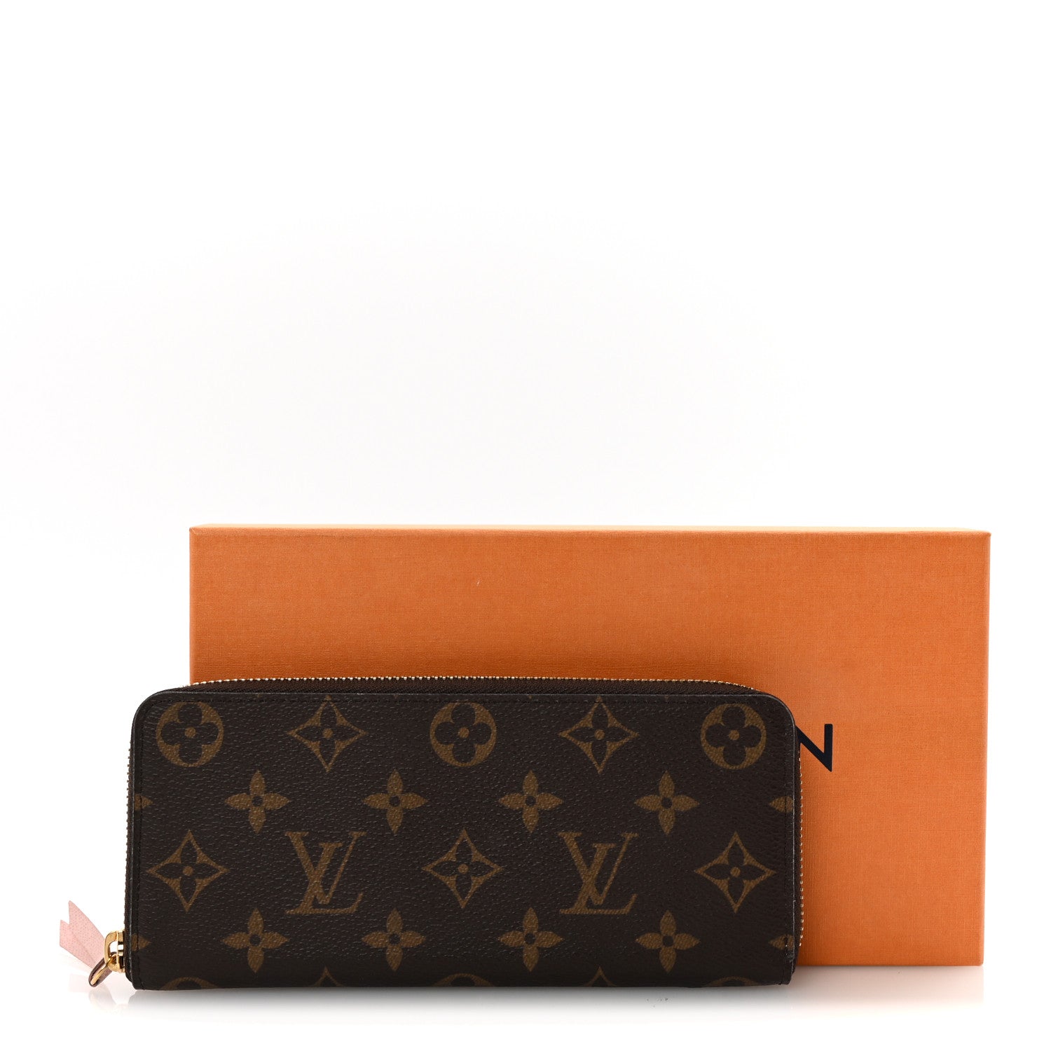 Louis Vuitton Monogram Clemence Wallet Rose Ballerine 7 of 7