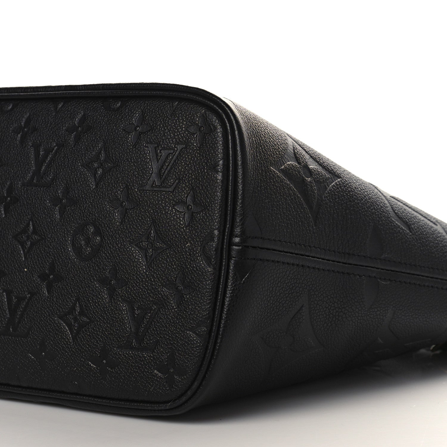 Louis Vuitton Empreinte Monogram Giant Neverfull MM Black 9 of 9
