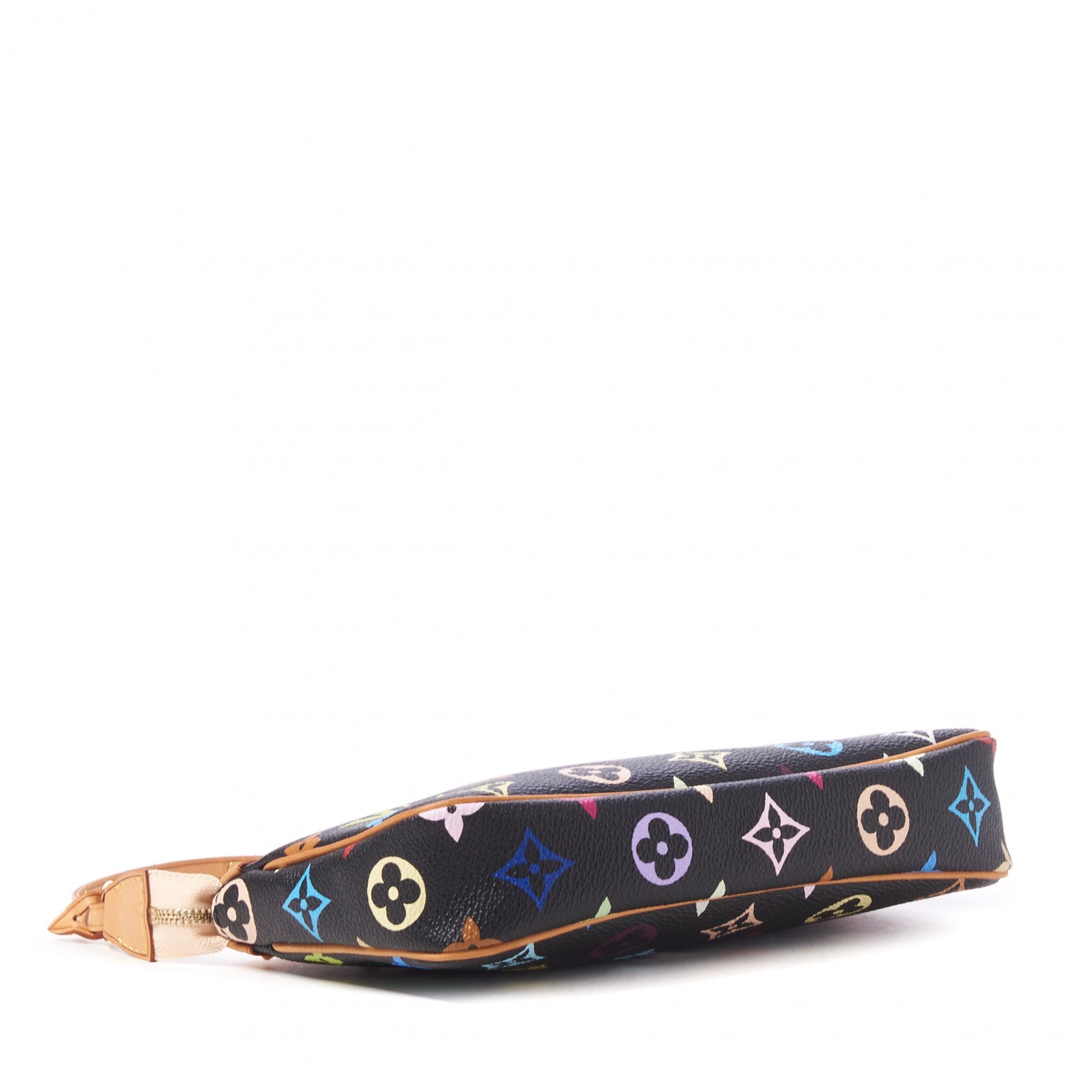 Louis Vuitton Monogram Multicolor Pochette Accessories Black 4 of 8