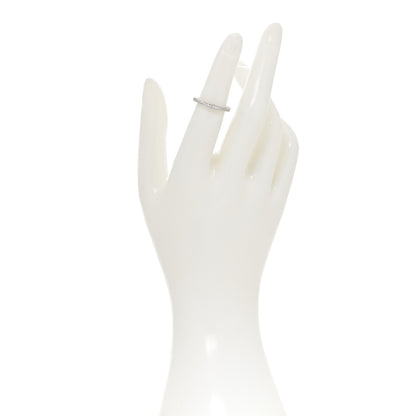 Graff 18K White Gold Diamond Spiral Pave Band Ring 49 4.75 2 of 5