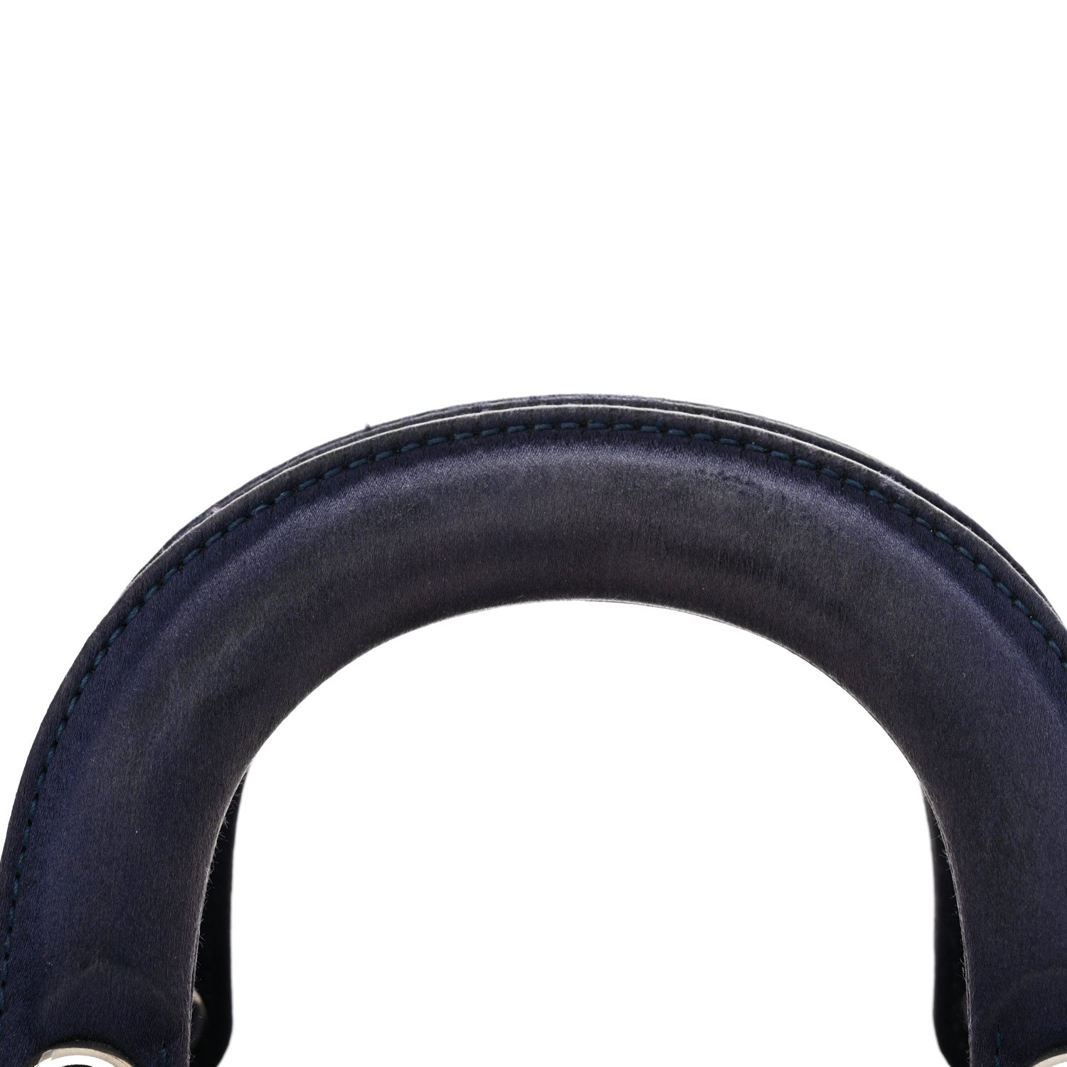 Christian Dior Satin Crystal Cannage Mini Lady Dior Navy 15 of 16