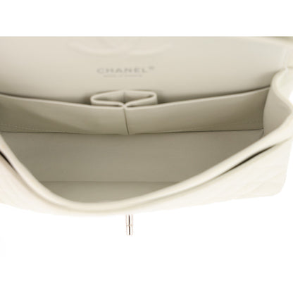Chanel Caviar Quilted Medium Double Flap Light Green 6 of 11