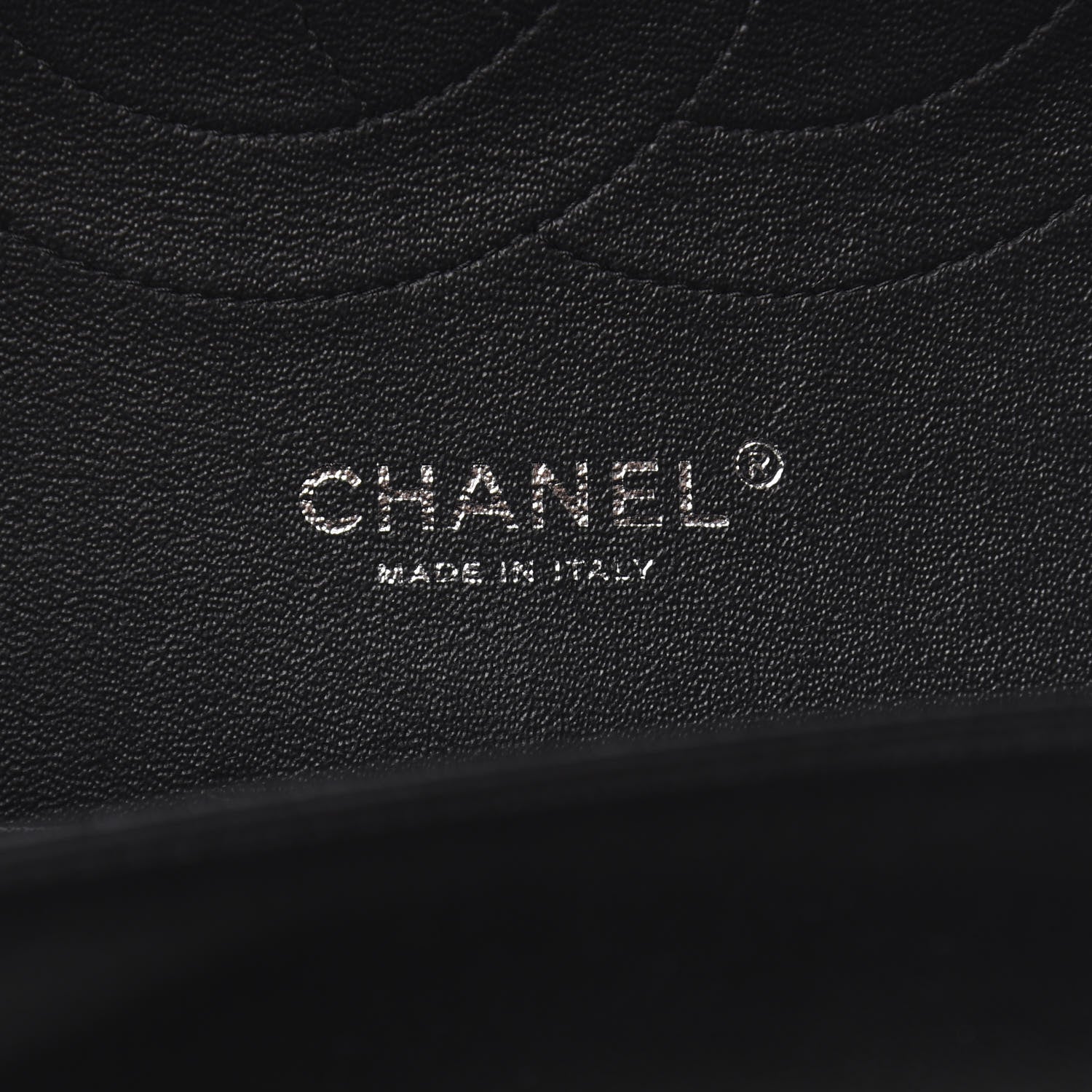 Chanel Lambskin Chevron Quilted Jumbo Double Flap So Black 6 of 11