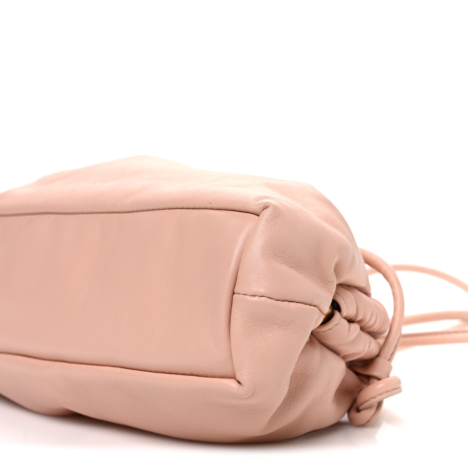Mansur Gavriel Lambskin Mini Cloud Clutch  Dahlia 9 of 9