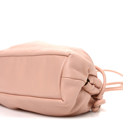 Mansur Gavriel Lambskin Mini Cloud Clutch  Dahlia 9 of 9