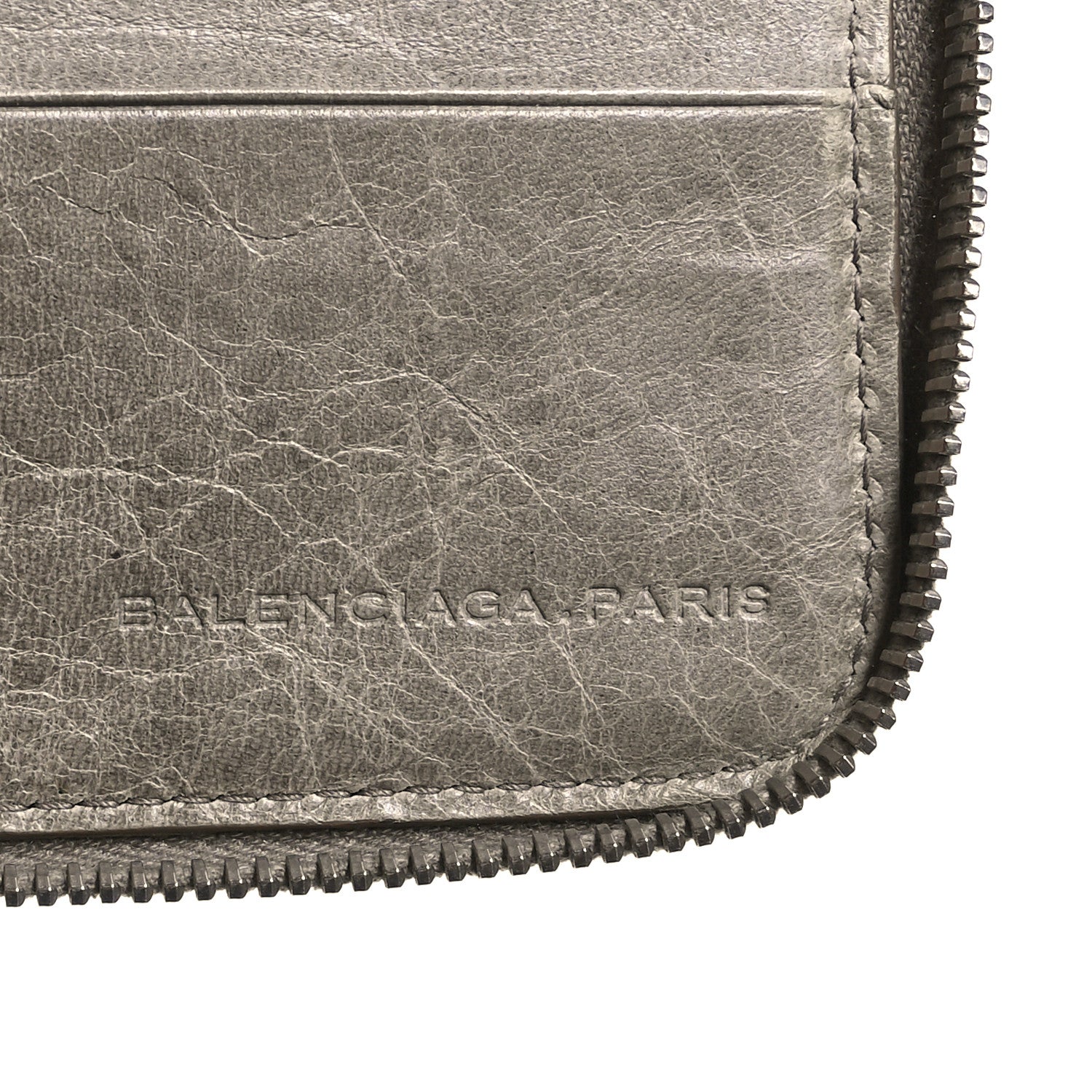 Balenciaga Agneau Giant Brogues Hardware Compagnon Wallet Galet 6 of 8