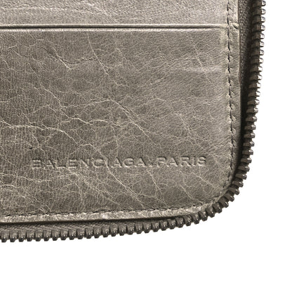 Balenciaga Agneau Giant Brogues Hardware Compagnon Wallet Galet 6 of 8
