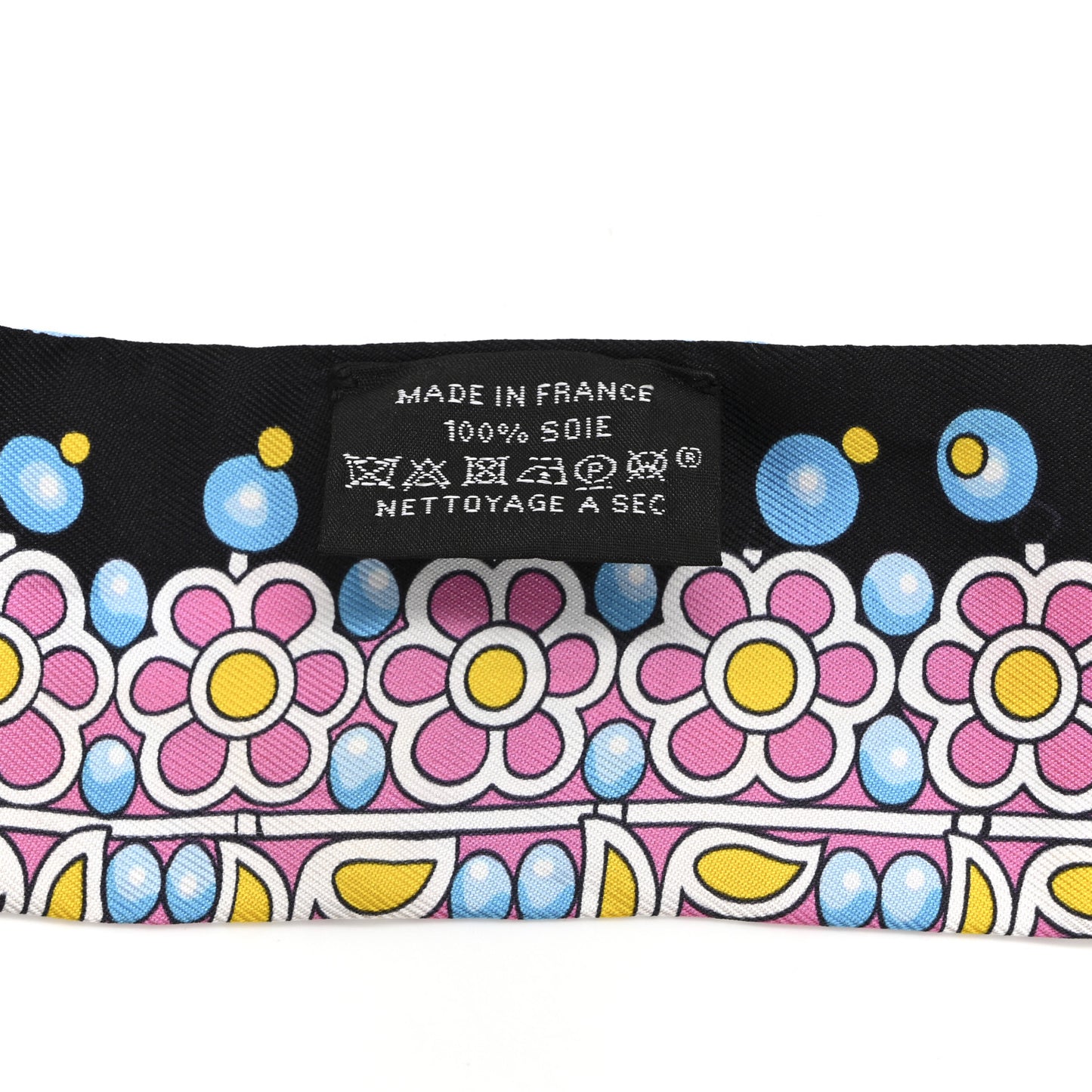Silk Parures Des Maharajas Twilly Ciel Black Rose Vif