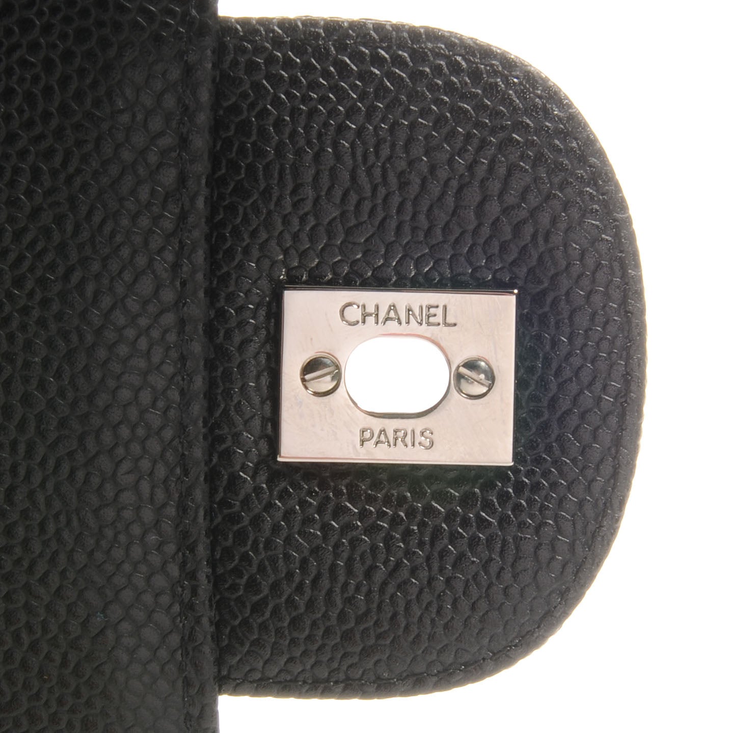 Caviar Maxi Single Flap Black